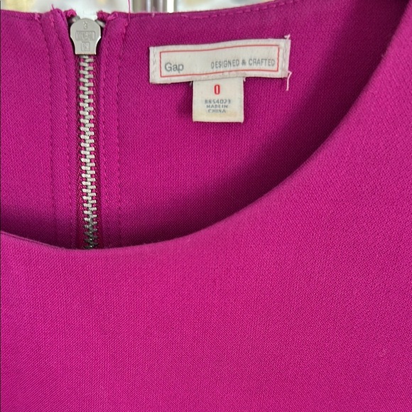 GAP Pink Mini Dress Short Sleeve Crew Neck - Picture 2 of 5